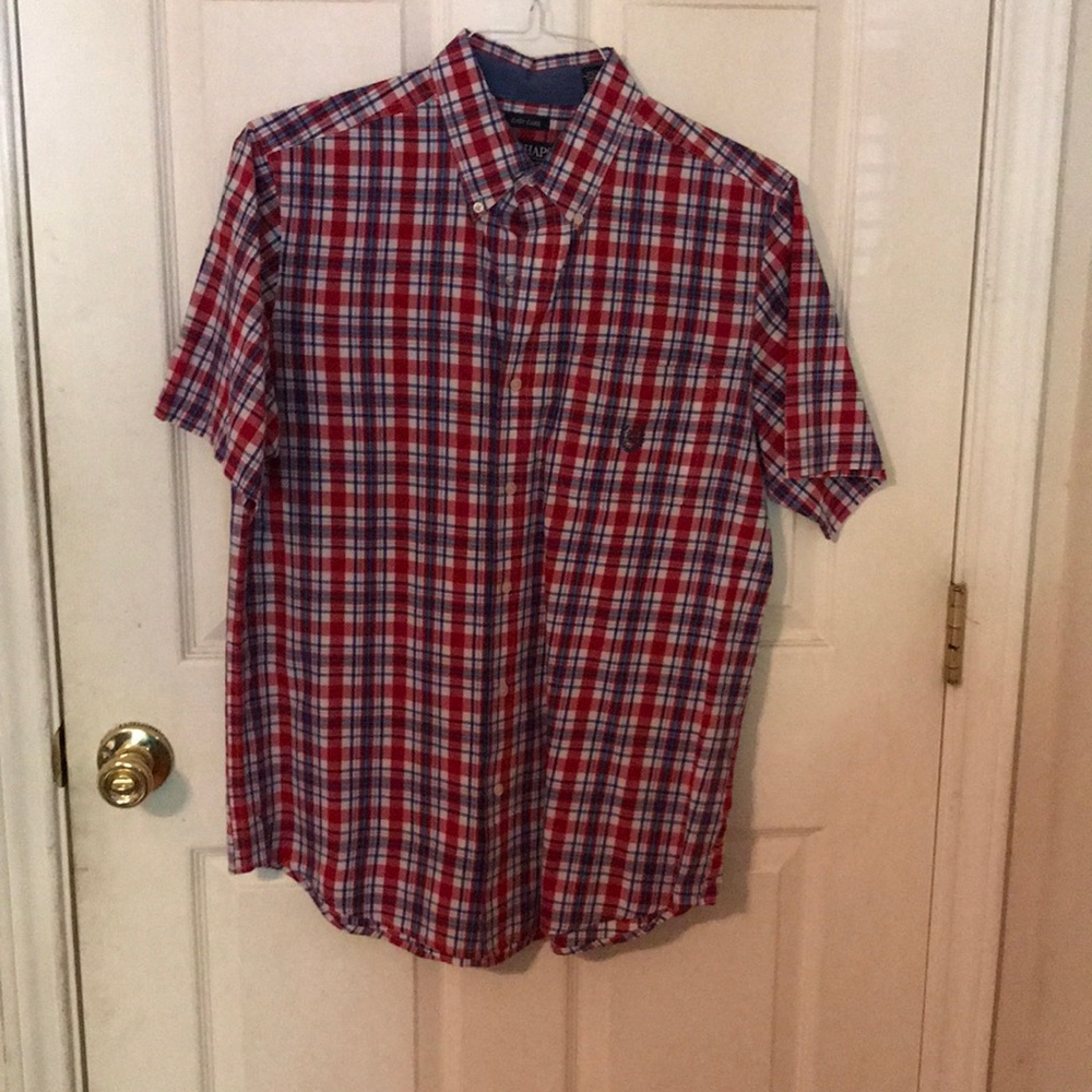 Chaos shirt sleeve button down shirt